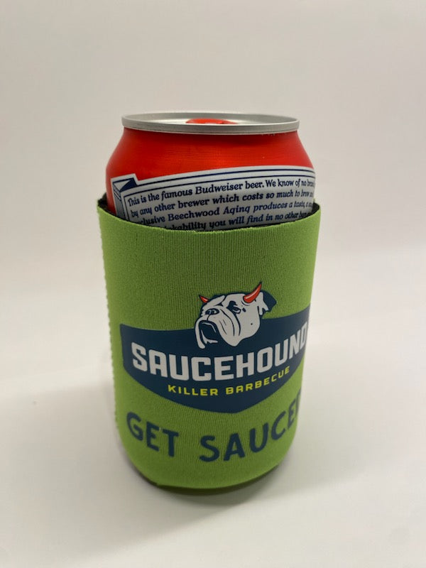 Saucehound Trucker Hat & Beer Coozie - Free Shipping