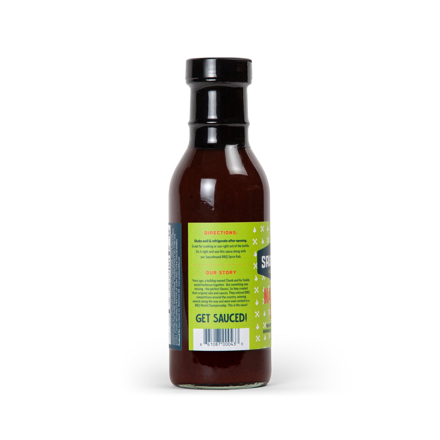 Saucehound Naughty Dog Habanero & Jalapeno BBQ Sauce (14.8oz Glass Bottle)