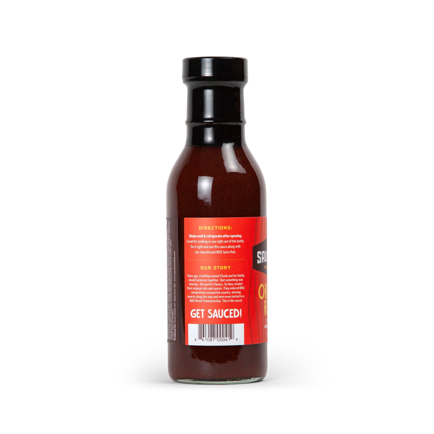 Saucehound Original Recipe BBQ Sauce (15oz glass bottles)